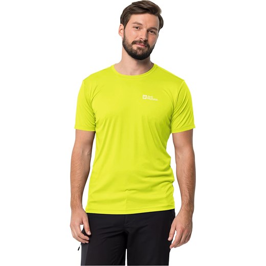 Jack Wolfskin Koszulka sportowa &quot;Tech&quot; w kolorze żółtym ze sklepu Limango Polska w kategorii T-shirty męskie - zdjęcie 173279279