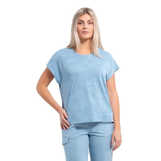 LUHTA Koszulka funkcyjna &quot;Hiukkajoki&quot; w kolorze błękitnym ze sklepu Limango Polska w kategorii Bluzki damskie - zdjęcie 173279566