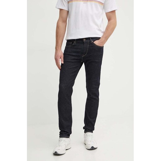 Pepe Jeans jeansy SLIM JEANS męskie kolor granatowy PM207388AB1 ze sklepu ANSWEAR.com w kategorii Jeansy męskie - zdjęcie 173280695