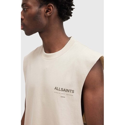 T-shirt męski AllSaints z krótkimi rękawami 