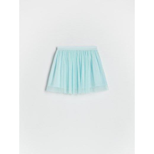 Reserved - Tiulowa spódnica - jasnoturkusowy ze sklepu Reserved w kategorii Spódnice dziewczęce - zdjęcie 173281386