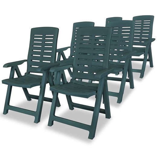 Zestaw zielonych krzeseł ogrodowych Elexio 4Q Elior One Size Edinos.pl
