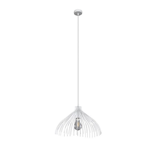 Biała industrialna lampa wisząca - EX583-Umba Lumes One Size Edinos.pl