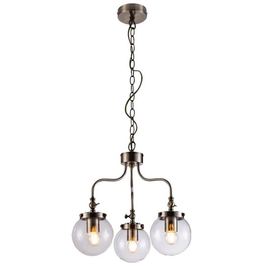 Klasyczny żyrandol metalowy do salonu patyna - Z041 C9-R48 ze sklepu Edinos.pl w kategorii Lampy wiszące - zdjęcie 173285428