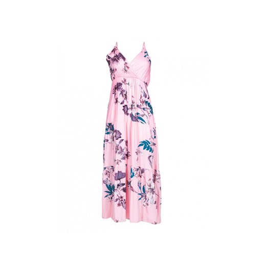 Sukienka damska letnia długa na ramiączka pastelowe kwiaty ze sklepu 5.10.15 w kategorii Sukienki - zdjęcie 173286938