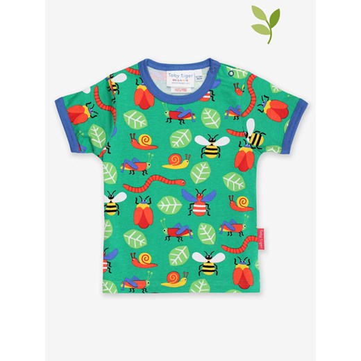 Toby Tiger Koszulka w kolorze zielonym ze sklepu Limango Polska w kategorii T-shirty chłopięce - zdjęcie 173286985