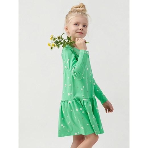 COOL CLUB Sukienka w kolorze zielono-białym ze sklepu Limango Polska w kategorii Sukienki dziewczęce - zdjęcie 173287227
