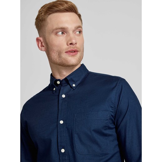 Koszula casualowa o kroju slim fit z kieszenią na piersi model ‘BROOK OXFORD’ S Peek&Cloppenburg 