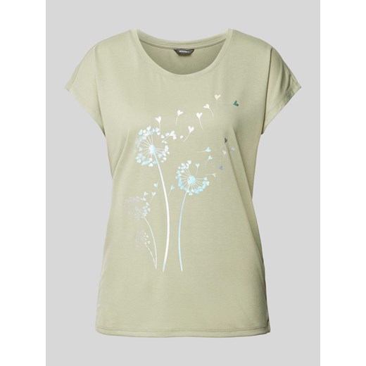 T-shirt z kwiatowym nadrukiem ze sklepu Peek&Cloppenburg  w kategorii Bluzki damskie - zdjęcie 173288818