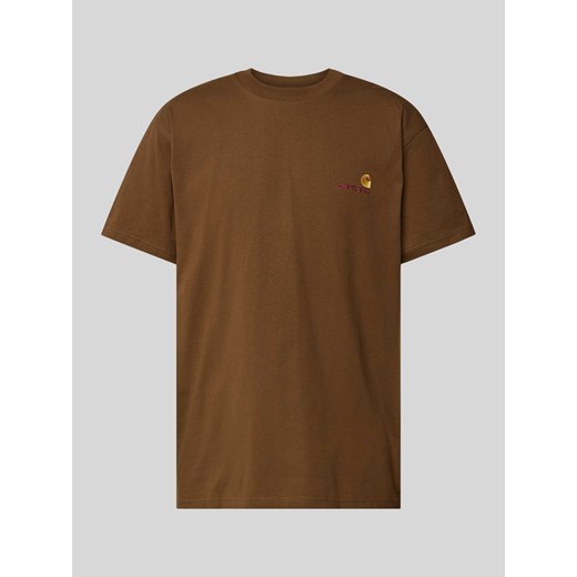 T-shirt męski Carhartt WIP bawełniany z krótkim rękawem na wiosnę 