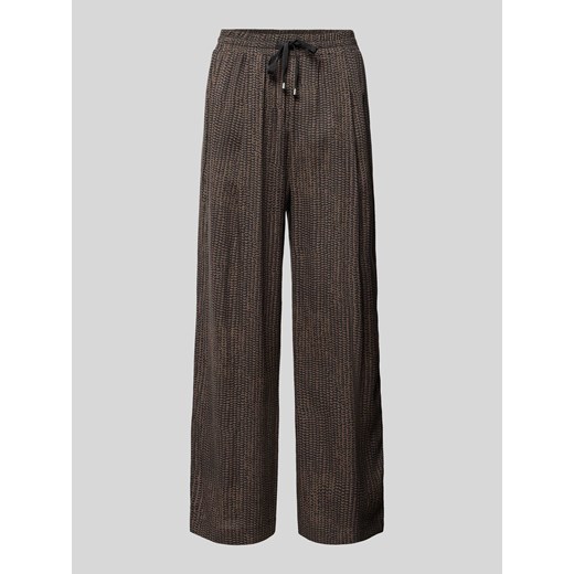 Spodnie materiałowe o skróconym kroju model ‘MAHOLA’ ze sklepu Peek&Cloppenburg  w kategorii Spodnie damskie - zdjęcie 173288935