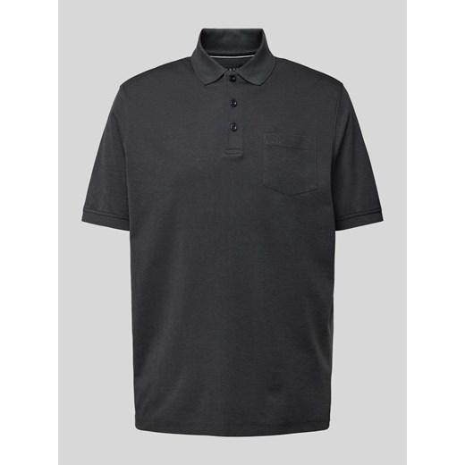 Koszulka polo o kroju regular fit z kieszenią na piersi ze sklepu Peek&Cloppenburg  w kategorii T-shirty męskie - zdjęcie 173289017