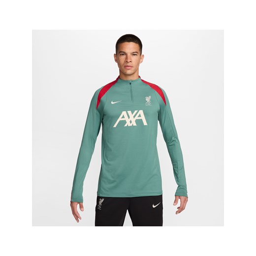 Męska treningowa koszulka piłkarska Nike Dri-FIT Liverpool F.C. Strike - Zieleń ze sklepu Nike poland w kategorii T-shirty męskie - zdjęcie 173289347