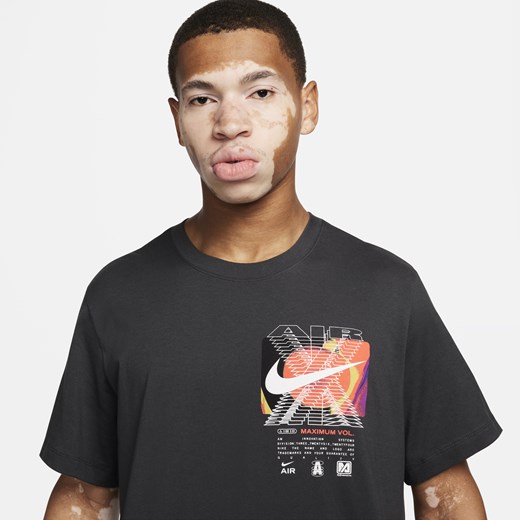 Męski T-shirt z półokrągłym dekoltem Nike Sportswear - Szary Nike S Nike poland