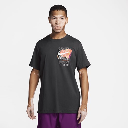 Męski T-shirt z półokrągłym dekoltem Nike Sportswear - Szary Nike 3XL Nike poland