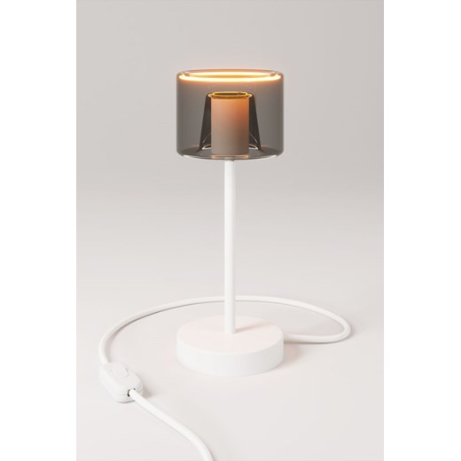H & M - Lampa Stołowa Z Żarówką Mini Ghost - Biały ze sklepu H&M w kategorii Lampy stołowe - zdjęcie 173289548