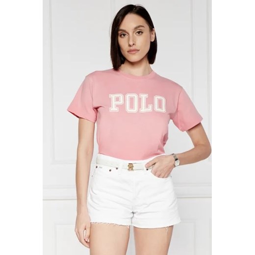 POLO RALPH LAUREN T-shirt | Regular Fit ze sklepu Gomez Fashion Store w kategorii Bluzki damskie - zdjęcie 173290429