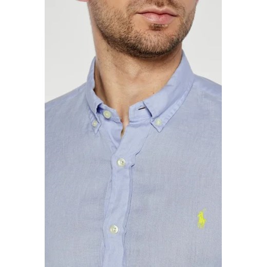 POLO RALPH LAUREN Lniana koszula | Slim Fit Polo Ralph Lauren M Gomez Fashion Store okazyjna cena