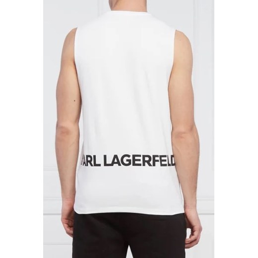 T-shirt męski Karl Lagerfeld bawełniany z krótkim rękawem 