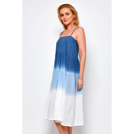 H.H.G. Sukienka w kolorze niebiesko-białym XL okazja Limango Polska