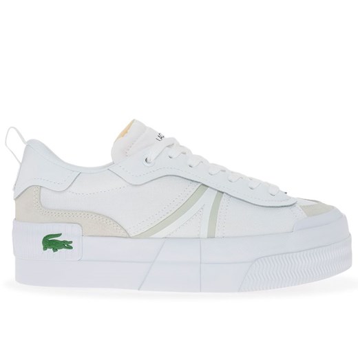 Buty Lacoste L004 Platform 124 5 CFA 747CFA0028-21G - białe ze sklepu streetstyle24.pl w kategorii Trampki damskie - zdjęcie 173291366