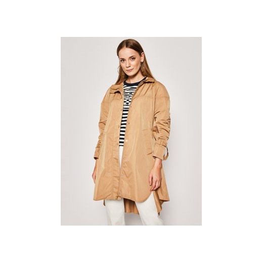 TWINSET Trencz 201TP2331 Brązowy Regular Fit Twinset 42 okazyjna cena MODIVO