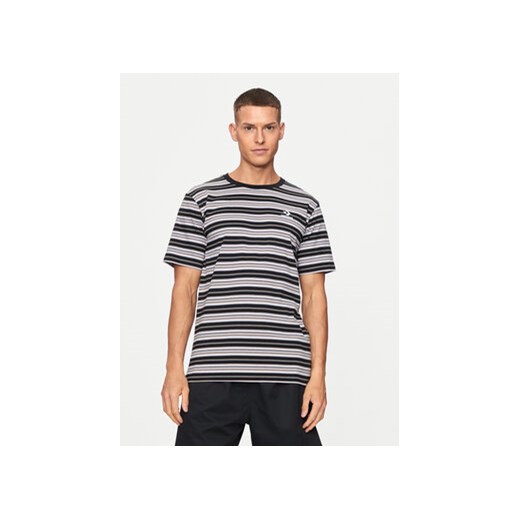 Converse T-Shirt M Loose Fit Striped Tee 10027159-A01 Czarny Loose Fit ze sklepu MODIVO w kategorii T-shirty męskie - zdjęcie 173292628