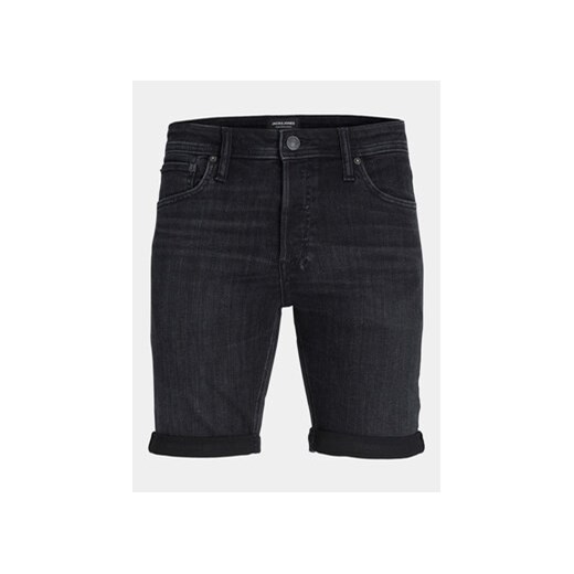 Jack&Jones Szorty jeansowe Rick 12257109 Granatowy Regular Fit ze sklepu MODIVO w kategorii Spodenki męskie - zdjęcie 173292709