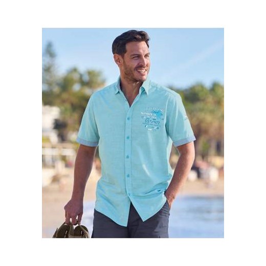 Koszula flammée Tropical Bay ze sklepu Atlas For Men w kategorii Koszule męskie - zdjęcie 173294949