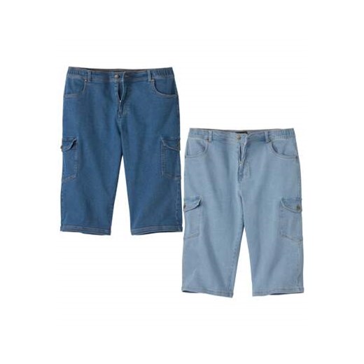 Zestaw 2 par spodni bojówek ze sklepu Atlas For Men w kategorii Spodenki męskie - zdjęcie 173294957