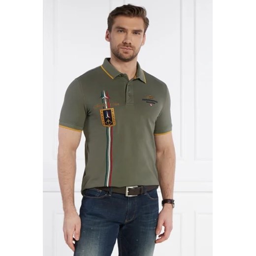 Aeronautica Militare Polo | Regular Fit | stretch ze sklepu Gomez Fashion Store w kategorii T-shirty męskie - zdjęcie 173298905
