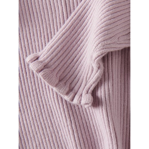 Reserved - Prążkowany sweter z wiskozą - lawendowy Reserved 110 (4-5 lat) okazyjna cena Reserved