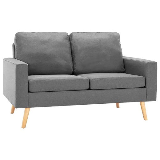 2-osobowa jasnoszara sofa - Eroa 2Q Elior One Size Edinos.pl