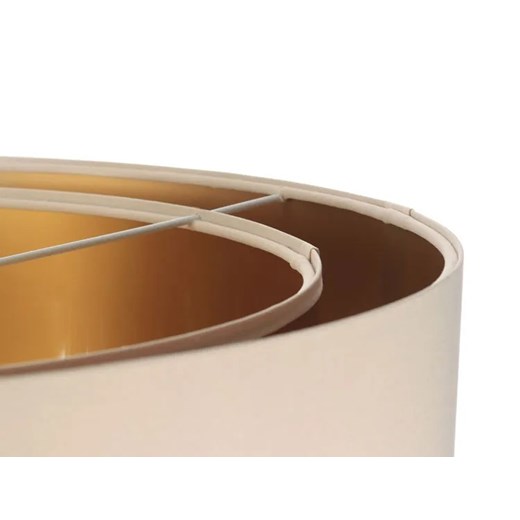 Złoto-kremowa lampa wisząca glamour - S419-Nilda Lumes One Size Edinos.pl