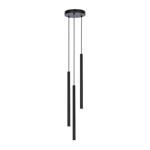 Czarna Lampa Wisząca Sople M5-R76 ze sklepu Edinos.pl w kategorii Lampy wiszące - zdjęcie 173300427