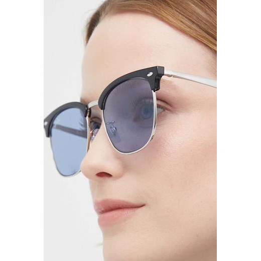 Ray-Ban okulary przeciwsłoneczne kolor czarny 0RB4418D 56 ANSWEAR.com