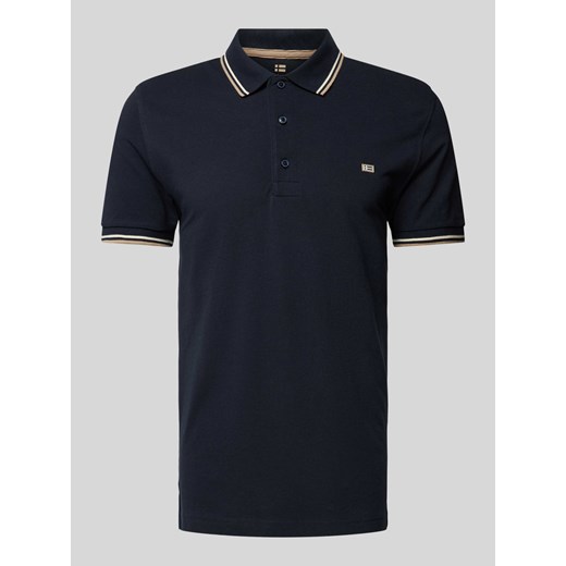 Koszulka polo z detalem z logo ze sklepu Peek&Cloppenburg  w kategorii T-shirty męskie - zdjęcie 173302148