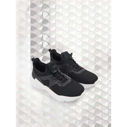 Sinsay - Sneakersy - czarny ze sklepu Sinsay w kategorii Buty sportowe damskie - zdjęcie 173304367