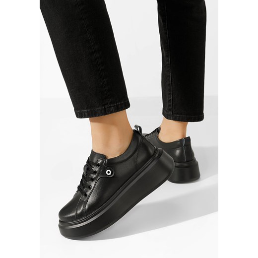Czarne sneakersy damskie Galedia V2 ze sklepu Zapatos w kategorii Trampki damskie - zdjęcie 173304548