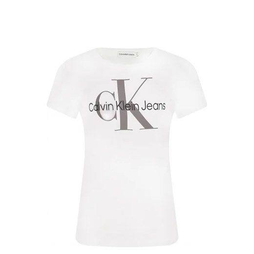 CALVIN KLEIN JEANS T-shirt | Regular Fit ze sklepu Gomez Fashion Store w kategorii Bluzki dziewczęce - zdjęcie 173305605