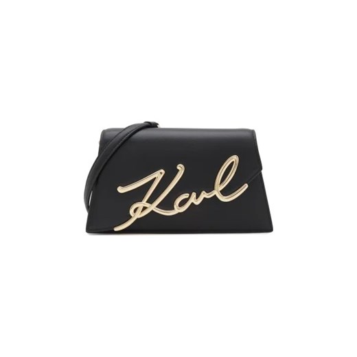 Karl Lagerfeld Skórzana torebka na ramię k/signature 2.0 ze sklepu Gomez Fashion Store w kategorii Kopertówki - zdjęcie 173305697
