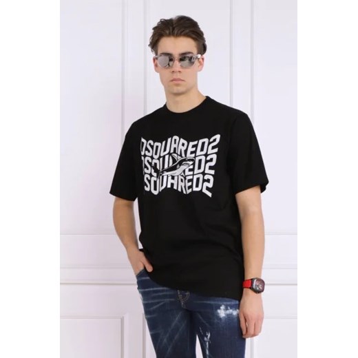 Dsquared2 T-shirt | Regular Fit ze sklepu Gomez Fashion Store w kategorii T-shirty męskie - zdjęcie 173305986