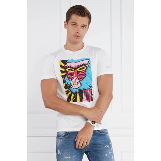 Replay T-shirt | Regular Fit ze sklepu Gomez Fashion Store w kategorii T-shirty męskie - zdjęcie 173306069