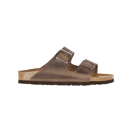 Birkenstock Skórzane klapki &quot;Arizona&quot; w kolorze jasnobrązowym 39 Limango Polska promocyjna cena