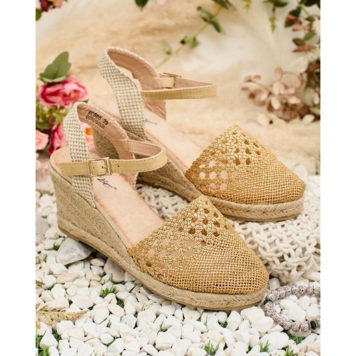 Royalfashion Damskie espadryle na koturnie Sintoles ze sklepu royalfashion.pl w kategorii Espadryle damskie - zdjęcie 173307915