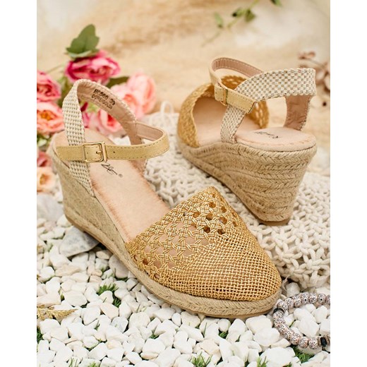 Royalfashion.pl espadryle damskie na koturnie casual