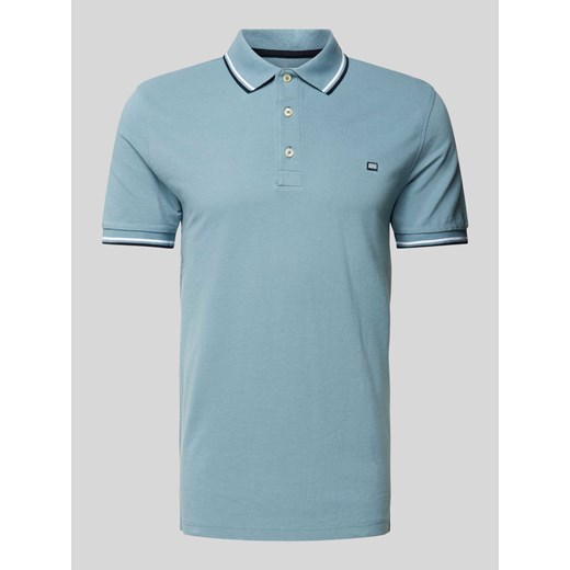 Koszulka polo z detalem z logo ze sklepu Peek&Cloppenburg  w kategorii T-shirty męskie - zdjęcie 173311398