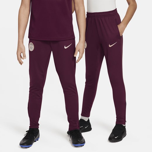 Dzianinowe spodnie piłkarskie dla dużych dzieci Nike Dri-FIT Paris Saint-Germain Nike M Nike poland