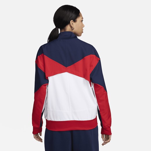 Damska kurtka piłkarska Nike Dri-FIT Paris Saint-Germain Strike - Biel Nike S (EU 36-38) Nike poland