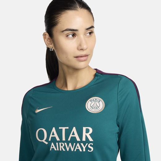 Damska dzianinowa koszulka piłkarska z półokrągłym dekoltem Nike Dri-FIT Paris Nike S (EU 36-38) Nike poland